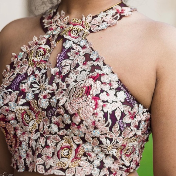 Two piece prom dress - Picture 3 of 3